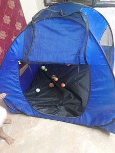big blue play tent for kids