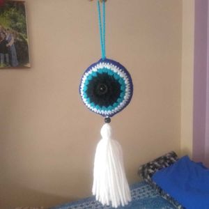 Set of 2 Handmade Evil Eye Charms(Choose color)