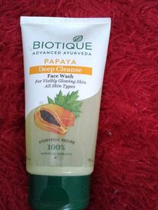 Biotique Papaya Deep Cleanse Face Wash