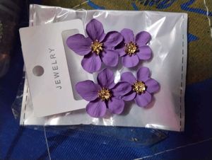 Floral Drop Earrings