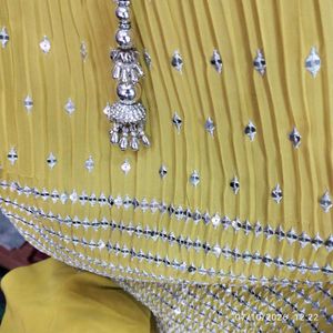 Stunning Yellow Lehenga Choli