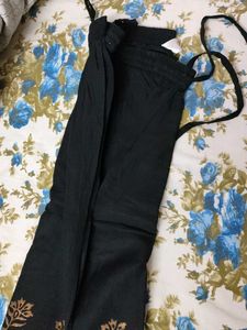 Biba Black And Gold Palazzo Pant