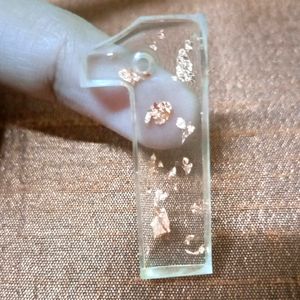 Lucky No. Resin Handmade Keychains