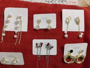 Combo of Korean and Trending Earrings