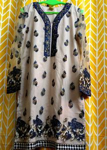 Elegant Embroidered Kurta