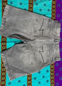 Grey Cargo Shorts