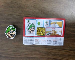 Luigi from Super Mario Kinder Joy collection