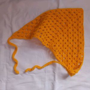 Crochet Triangle Bandana