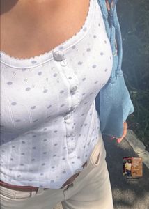 Cute Polka Dot Tank Top