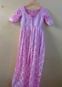 Beautiful Pink Ethnic Gown