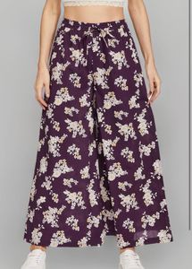 Floral Print Palazzo Pants