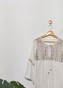 Cotton Embroidery Top