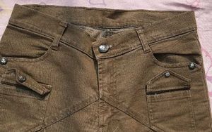 chocolatey denim jeans