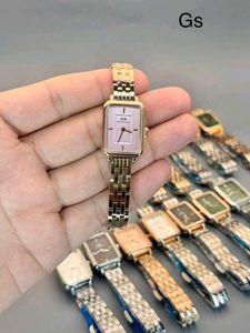 DANIEL WELLINGTON Elegant Rectangle Watch - Gold &amp;