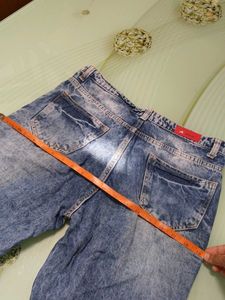 Blue Wash Denim Jeans