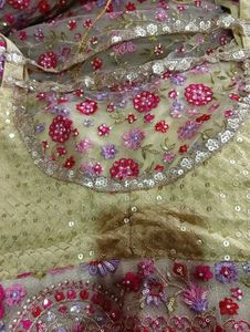 Stunning Embroidered Lehenga Choli Set
