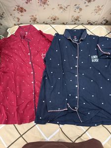 Comfortable Cotton shirt Set (2 pcs)😍