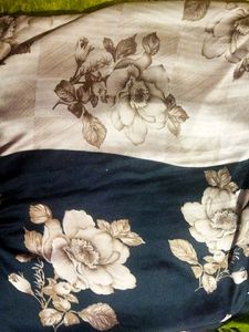 Satin Silk Patli  Pallu  Half And Hal