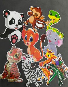 Jungle Theme Birthday Decoration Kit