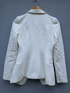 White Formal Blazer