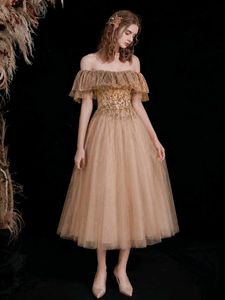 ♡ Princess elegant sparkly flared off shoulder