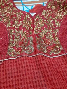 LONG DRESS(Stiched)TOP PANT