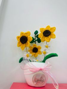 sunflower pot 🌻✨