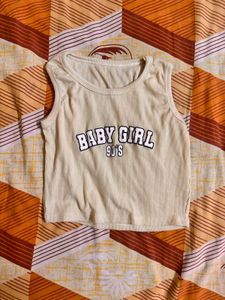 Baby Girl 90s Crop Top