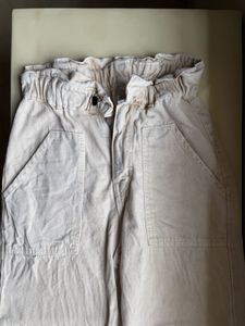 High Waisted Paperbag Pants