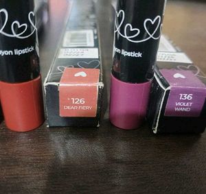 Plum Monsoon Mega Offer - 3 Lipsticks