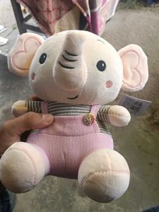 Cute Pink Elephant Plush Toy    .D