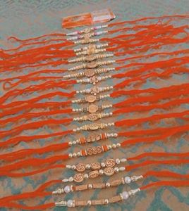 Designer 20 Rakhi With Chawal Roli