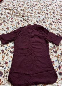 Maroon Cotton top