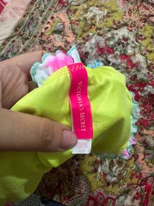 Victoria’s Secret Ruffled Paisley Bikini Bottoms