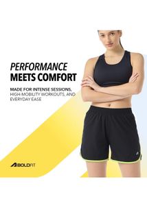 Women's Black Running Shorts