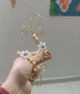 Floral fairy arm cuff