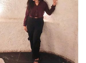 wine purple knot crop shirt or top