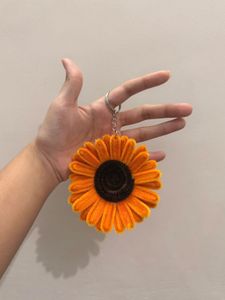 Cute Sunflower Keychain🌻