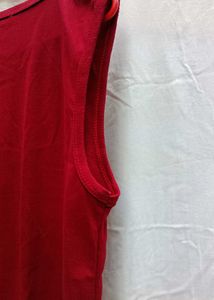 Maroon Sleeveless jersey