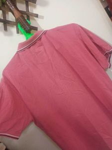 Men's Pink Polo XL T-Shirt