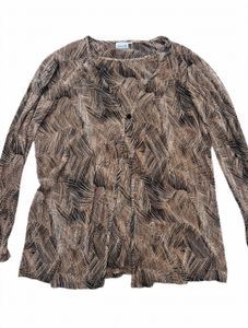 Chic Printed Long Sleeve Top