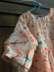 Floral ethnic dress/gown