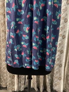 Blue Watermelon Print Sleeveless Top