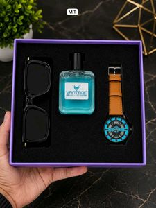 Men's Watch, Perfume &amp; Sunglasses Gift Set AT SALE