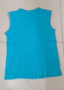 Blue Baniyan Vest