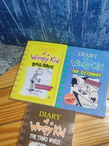 Dairy Of A Wimpy Kid 3 Books