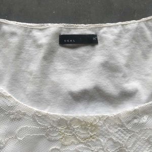 Chic Lace &amp; Ruffle Dress