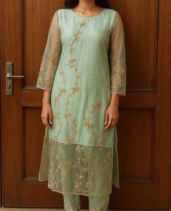 Elegant Embroidered Kurta Set
