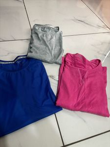 Bundle of 3 Women's sports/gym/yoga T-Shirts