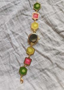 Evil Eye Charm Bracelet Watch